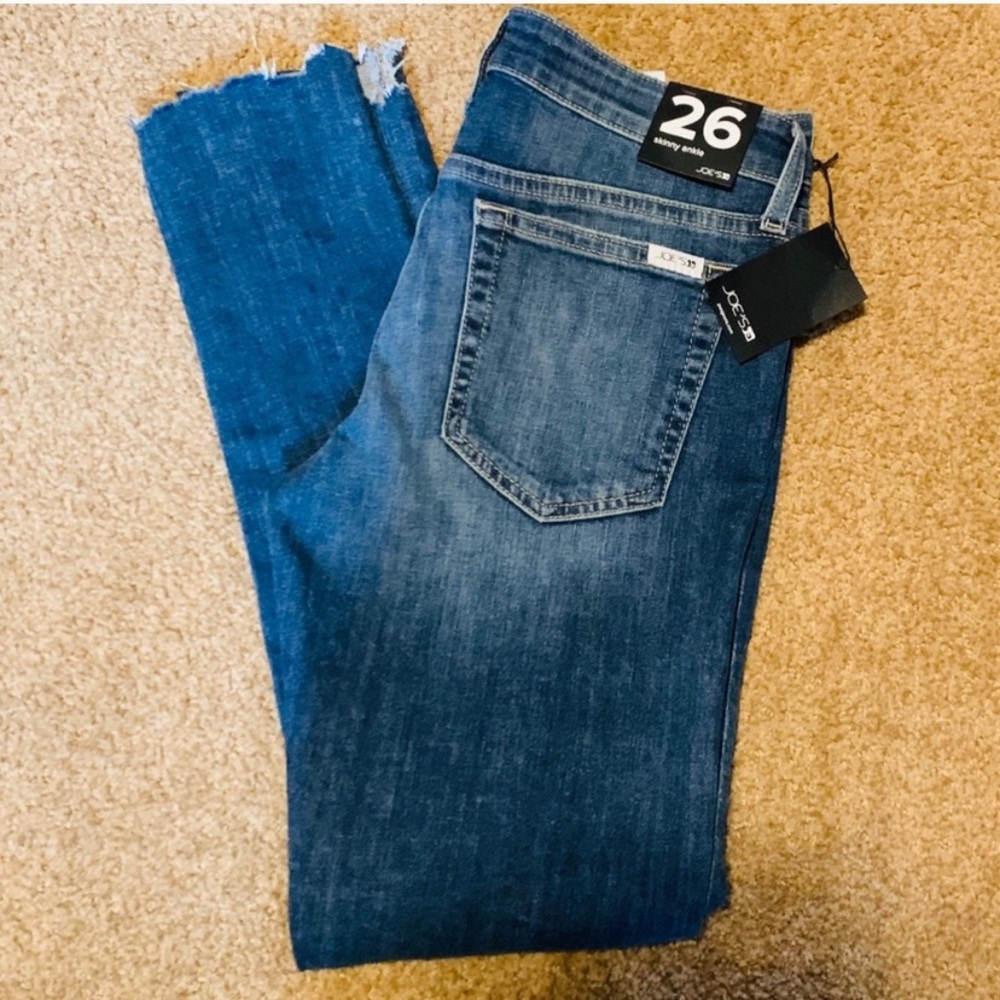 Joe’s Jeans Skinny Ankle Crop Canal Size 26